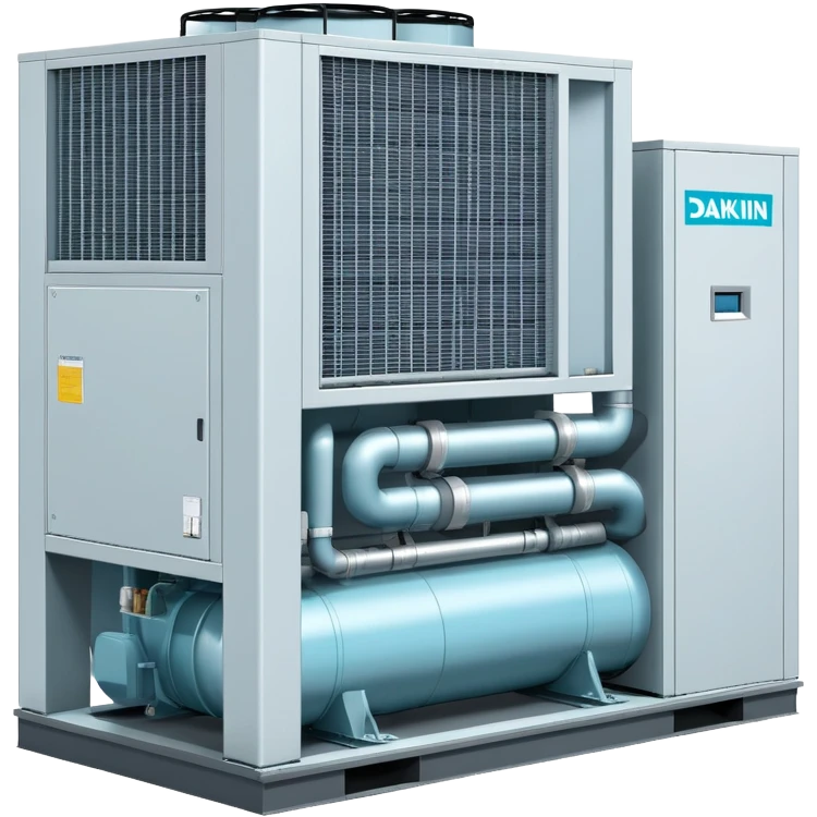 Daikin industrial chiller unit, HVAC equipment emoji