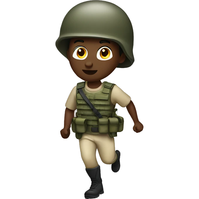 run soldier emoji