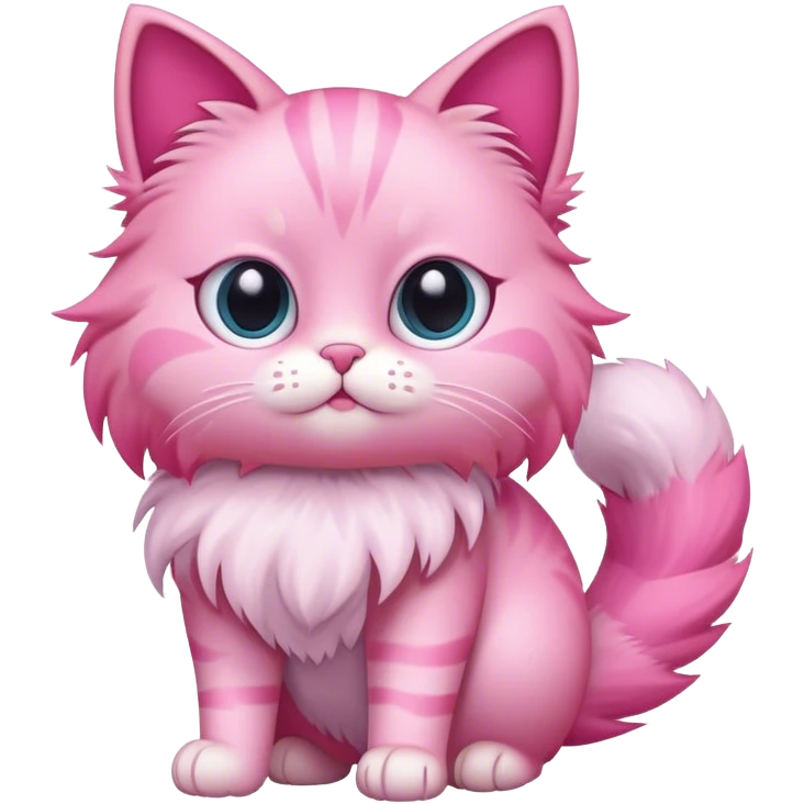 pink cat emoji