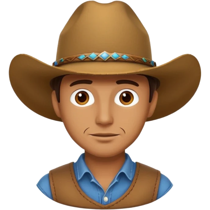 Cowboy Hat Man emoji