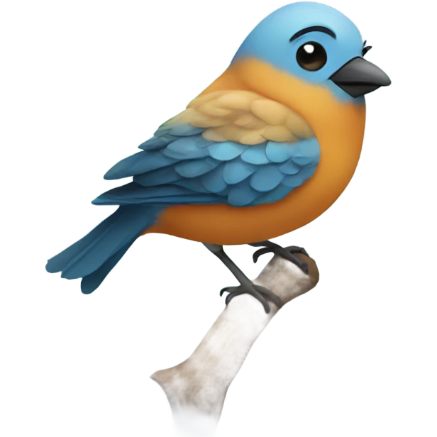 Bird make Music emoji