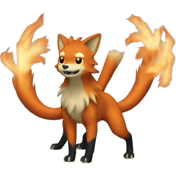 nine tails from naruto emoji