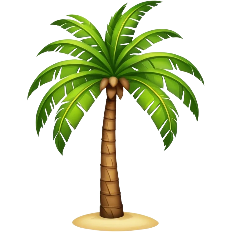 Palm tree mauritius emoji
