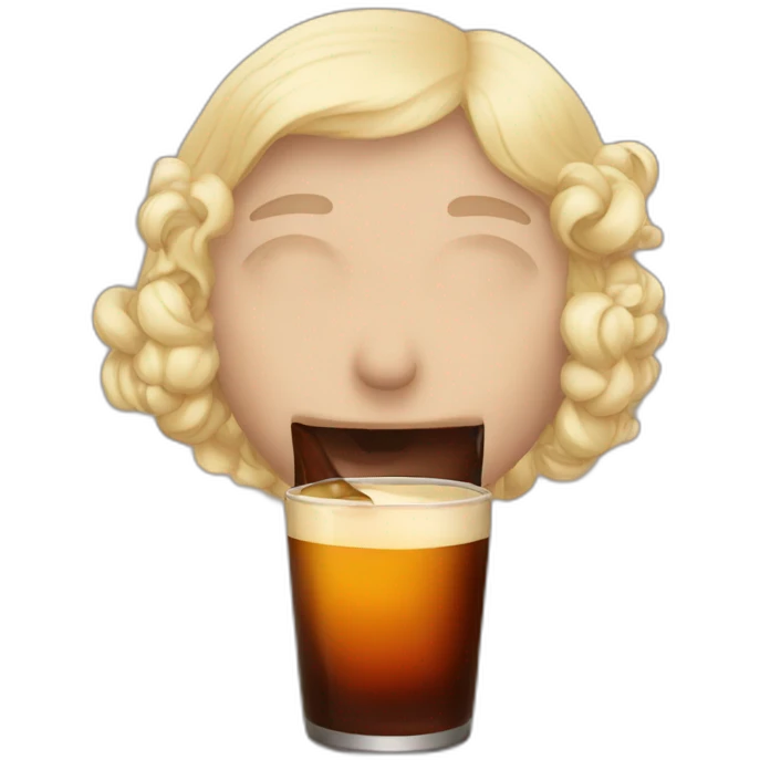 besos con fernet emoji