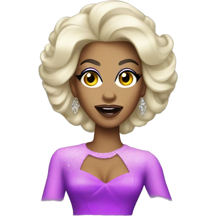 Drag queen emoji