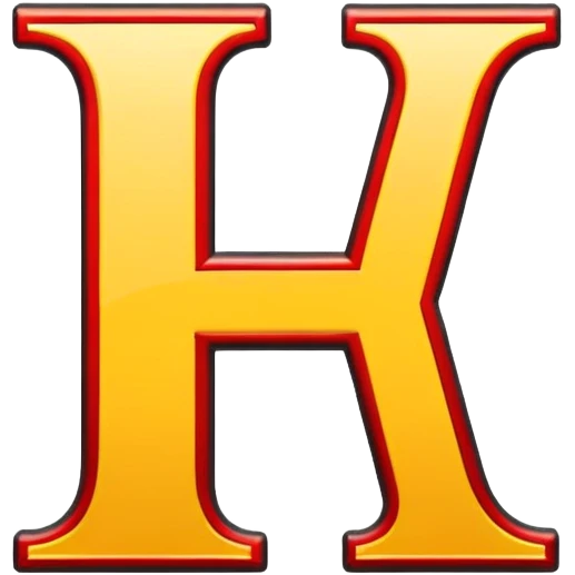 The letters ‘VTF’ in black font with a red and yellow outline emoji