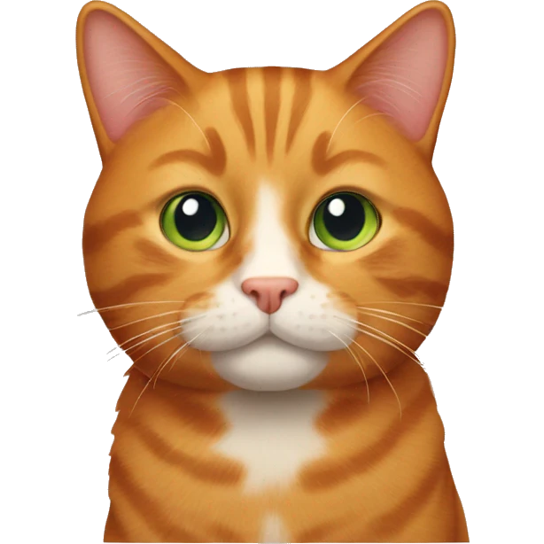 Ginger cat emoji