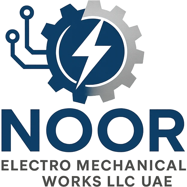 create a logo for company named Noor Electro mechanical Works LLC UAE  emoji