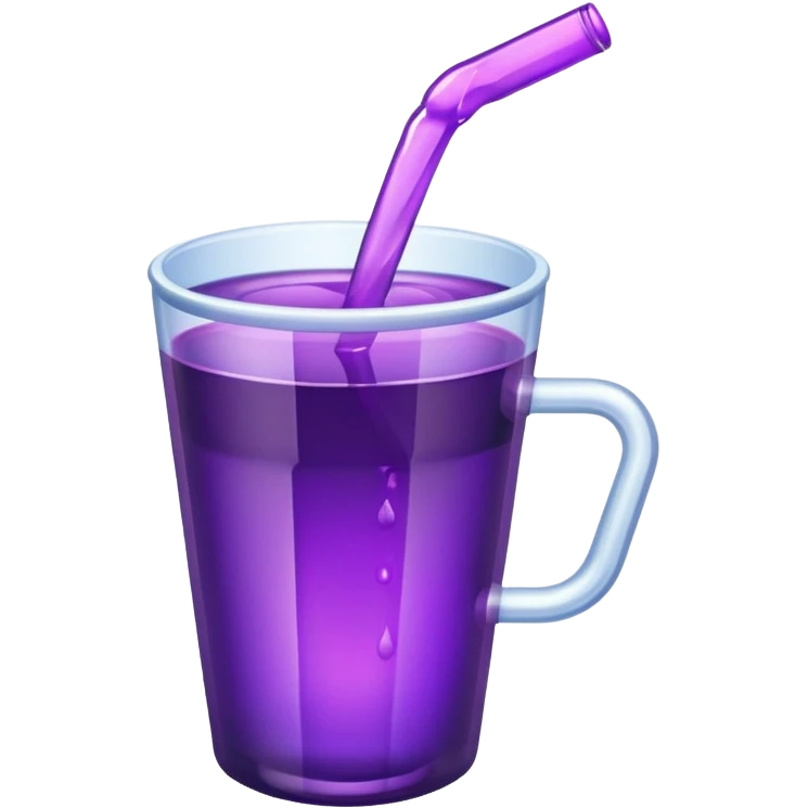 Purple drank cup emoji