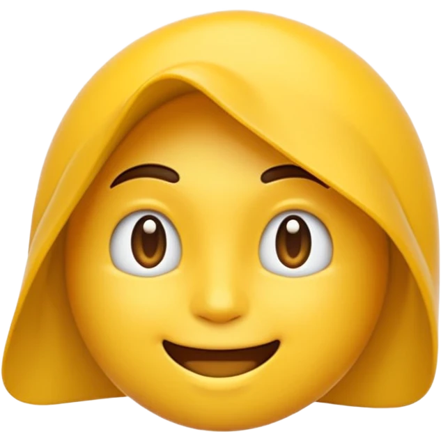 Maracujá estilizado, amarelo vibrante, traços simples em estilo emoji, fundo transparente. emoji