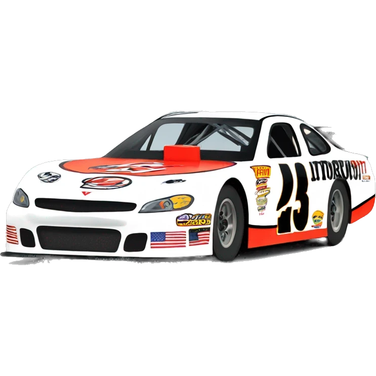 super late model race car emoji