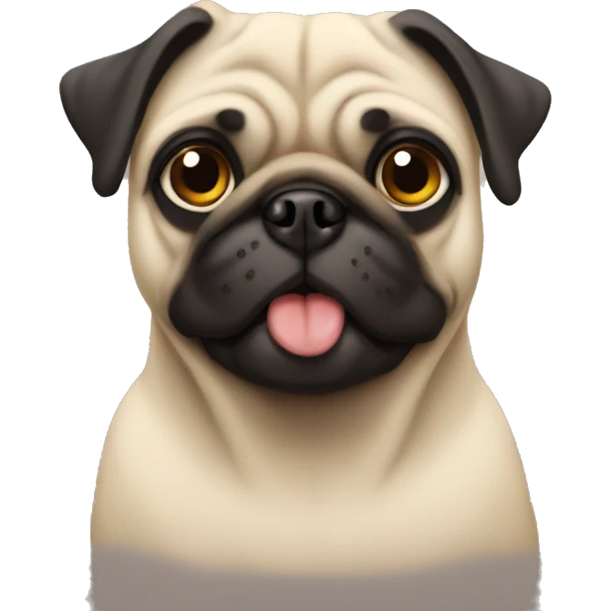 Pug emoji