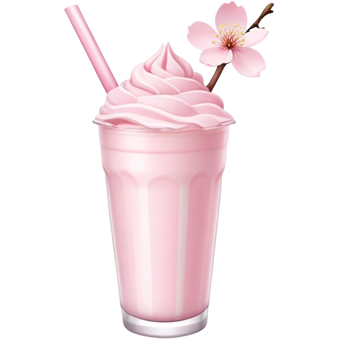 Cute Pastel pink Cherry Blossom Sakura Milksahe emoji