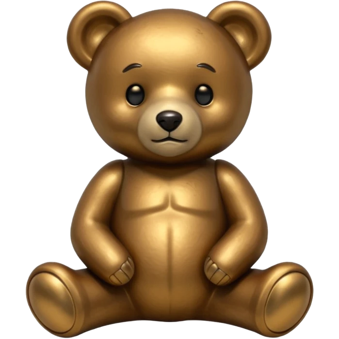 statue of teddy bear emoji