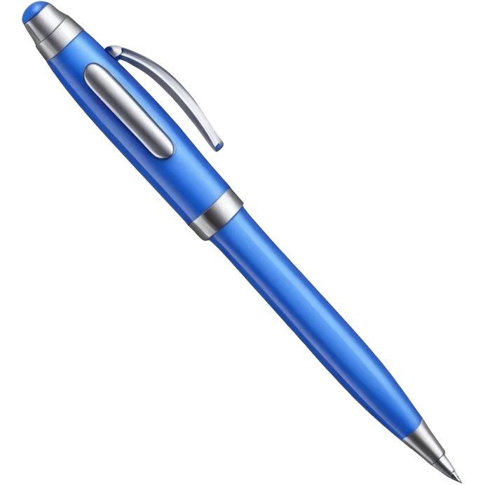 Ballpoint pen with click top

 emoji