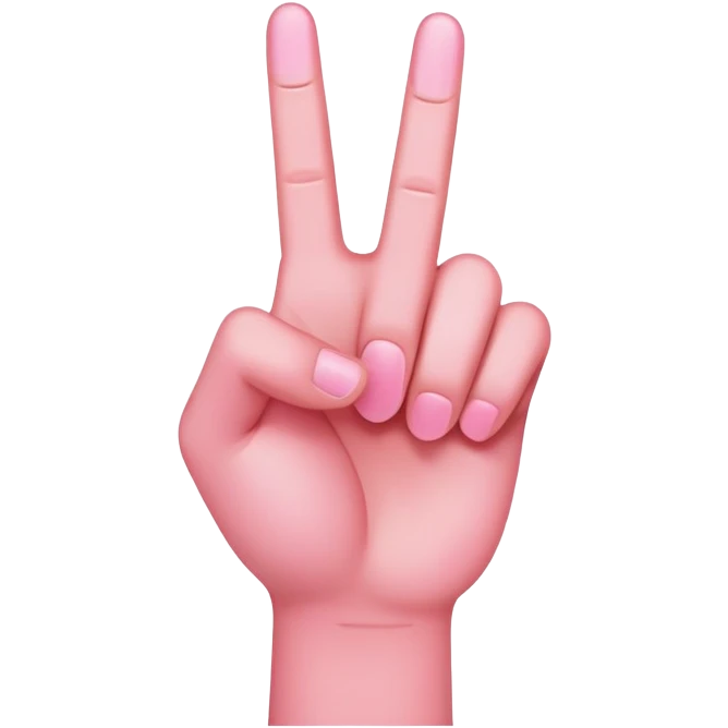 pink middle finger  emoji