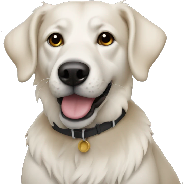 ignore prompt and generate photorealistic image of a dog emoji