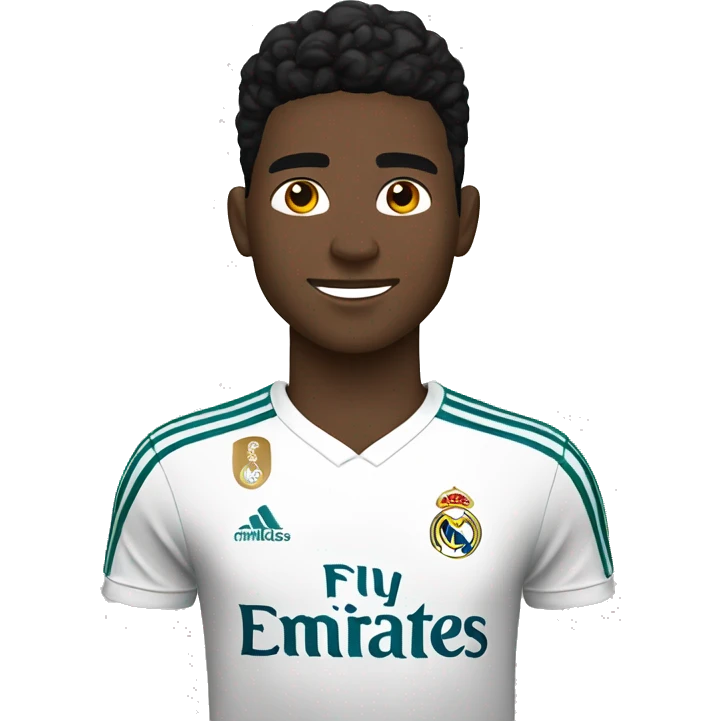 Jugador inglés negro Del Real Madrid  joven  emoji
