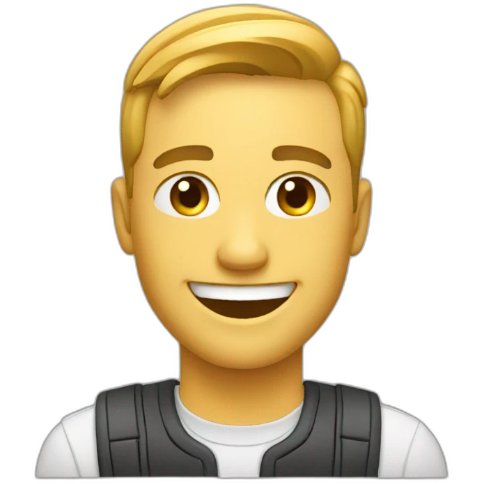 smiling driver emoji