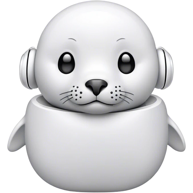 seal in airpods emoji
