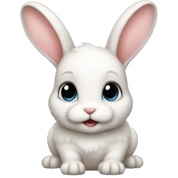 Baby bunny emoji