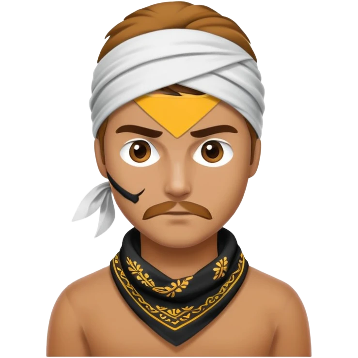 A bandit emoji