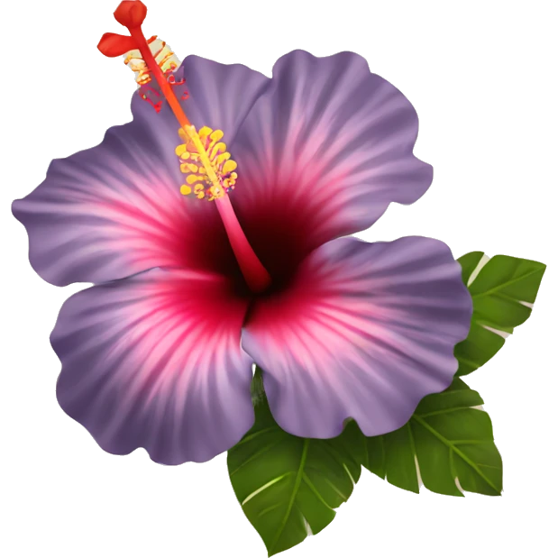 hibiscus  emoji