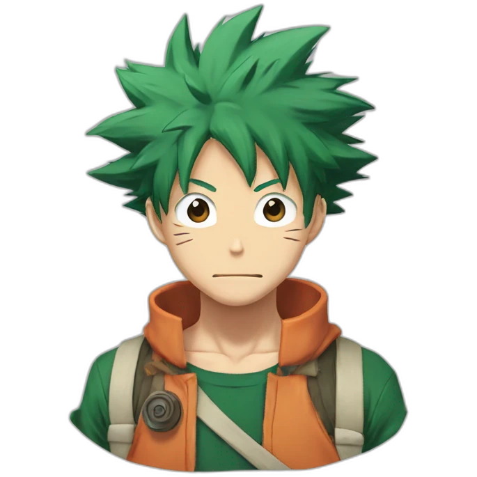 deku-Luffy-Naruto callin emoji
