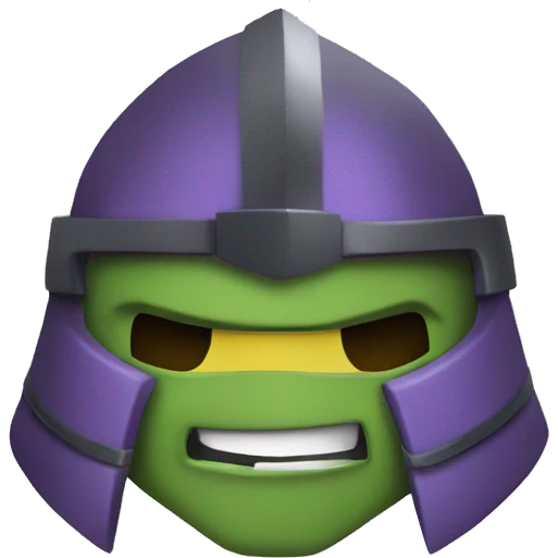 TMNT shredder emoji