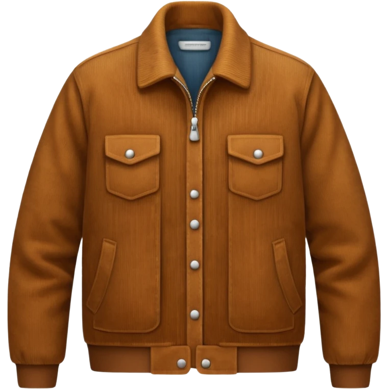 Corduroy ribbed textured jacket ridges emoji