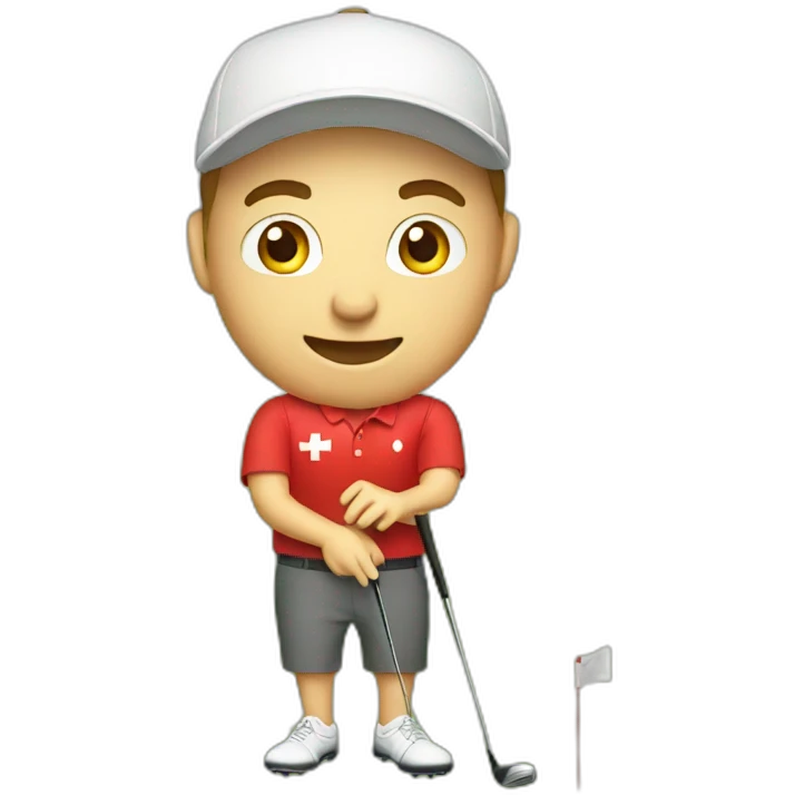 swiss golf emoji