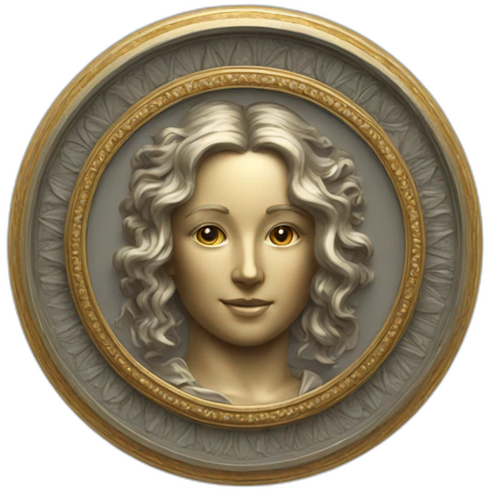 Victorian medallion emoji