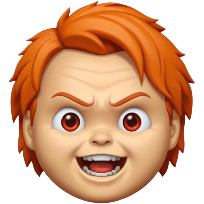 Un emojin de chuky emoji