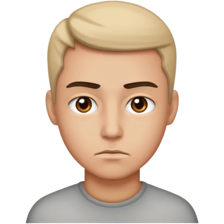 Serious face  emoji