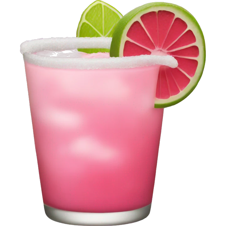 pink margarita  emoji