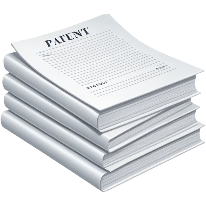 Pile of patent papers emoji
