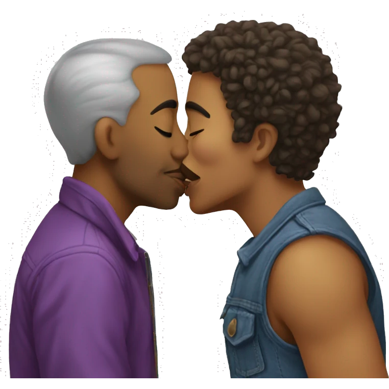 kiss-kiss emoji
