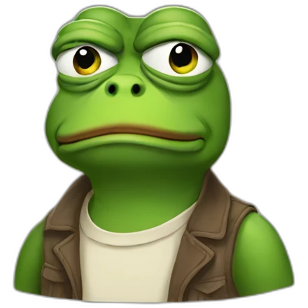 Pepe sad emoji