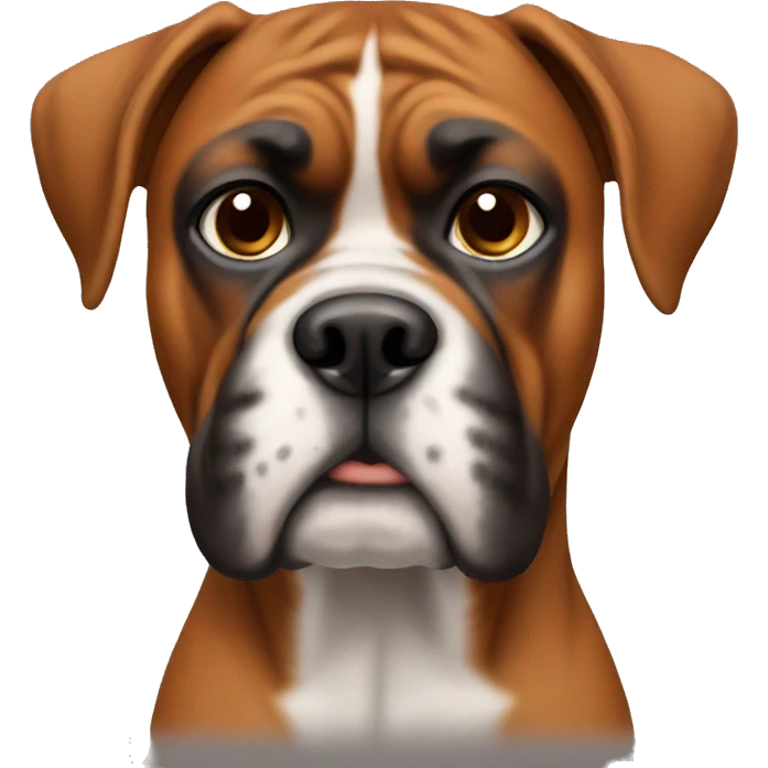 Boxer dog emoji