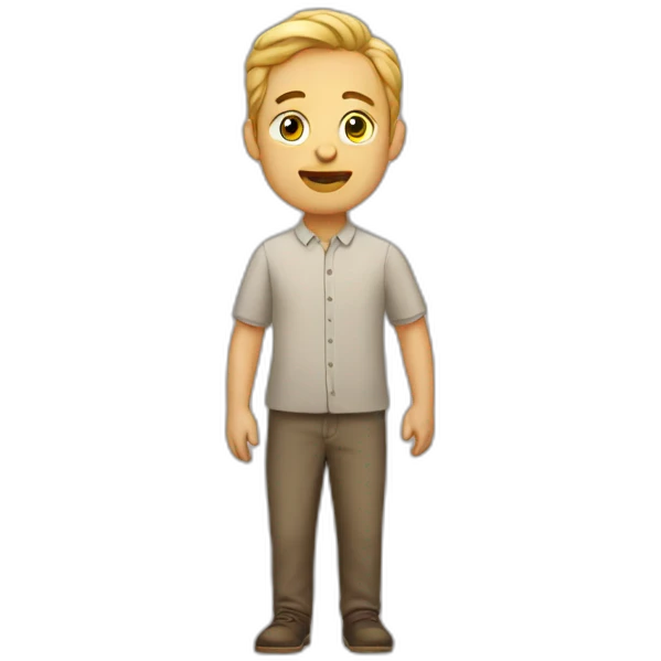 Deaf good man emoji