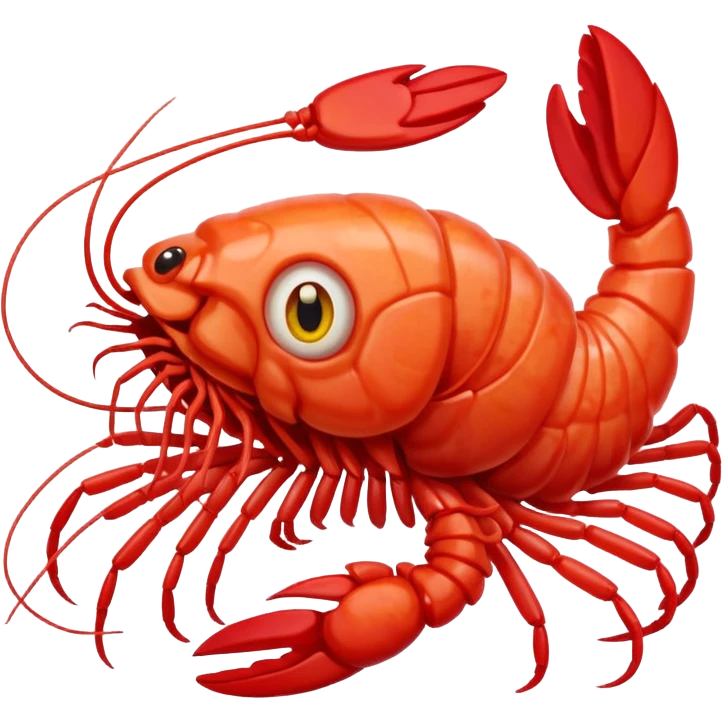 an angry shrimp emoji