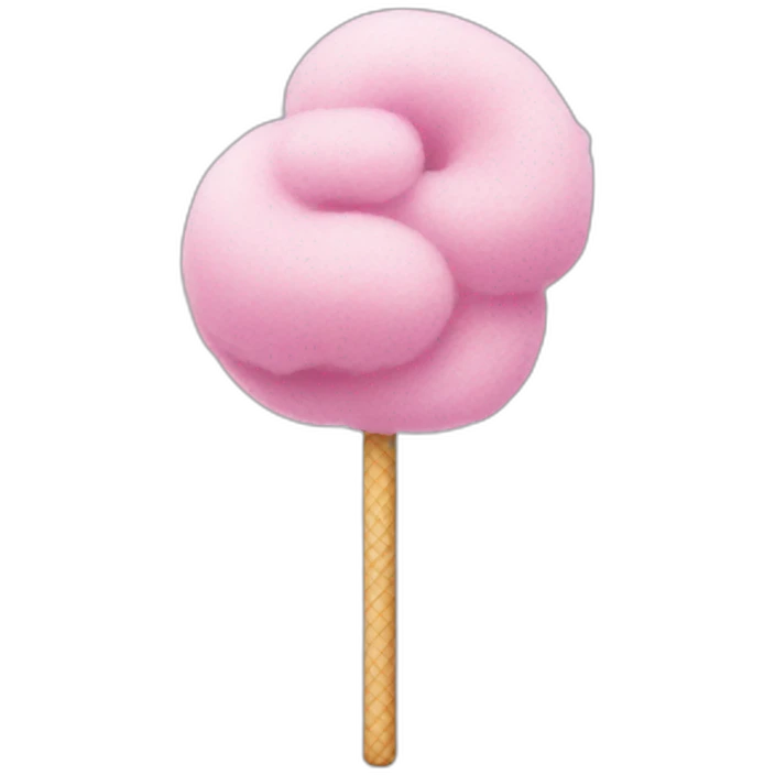 cotton candy stick emoji