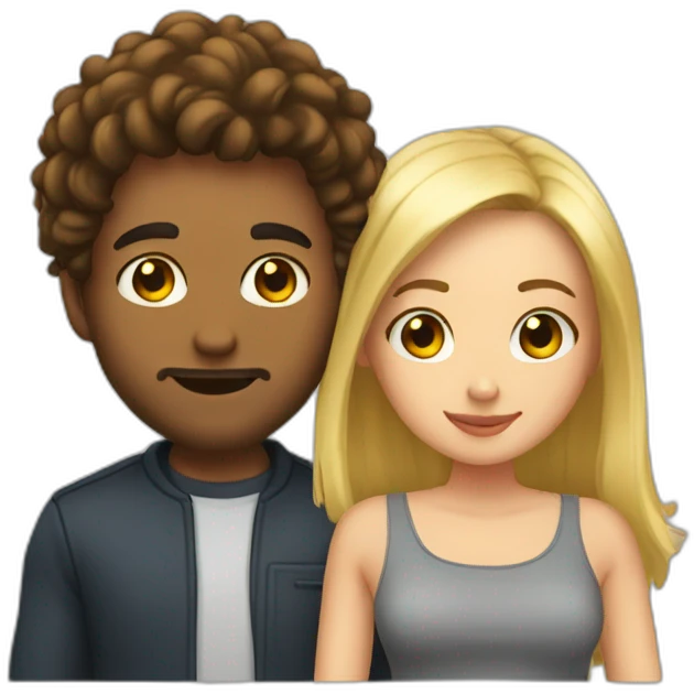 Myself and my bf emoji