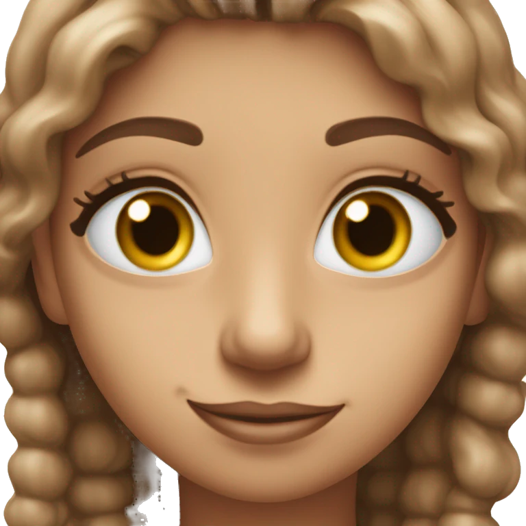 Anthropomorphic bar soap long eyelashes hazel brown eyes  emoji