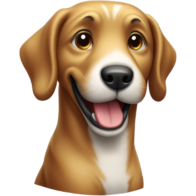 gay dog emoji