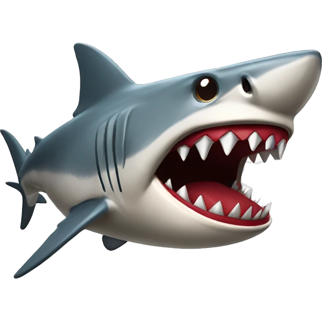 Shark eating 49ers fan emoji