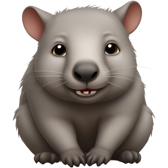 pretty wombat emoji