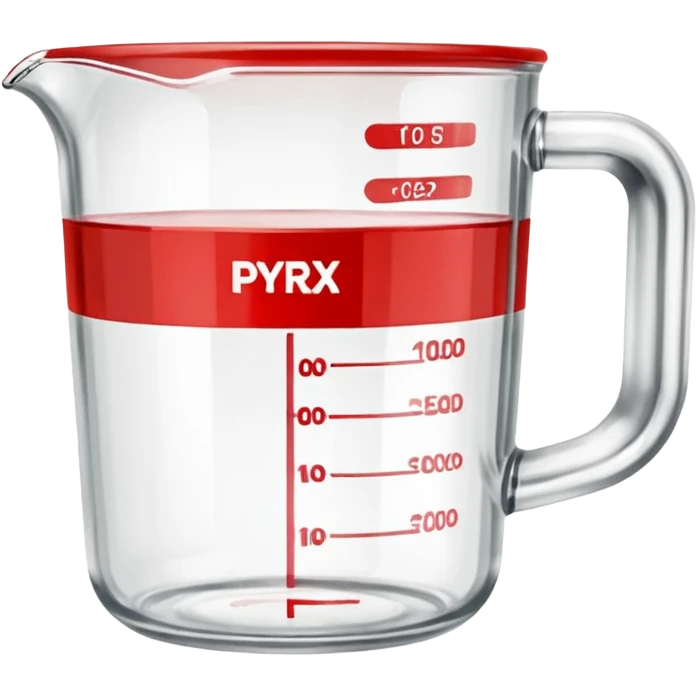 Pyrex measure cup emoji