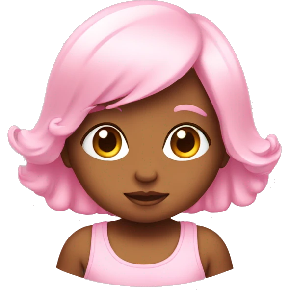 Baby pink emoji