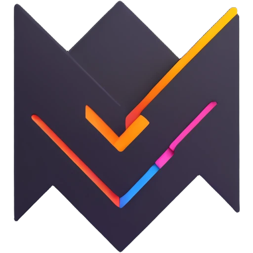 modern geometric logo emoji